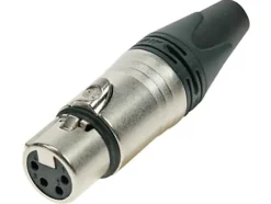 Connecteur XLR 4 points femelle^Neutrik New