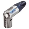 Connecteur XLR 3 points mâle coudé-Neutrik