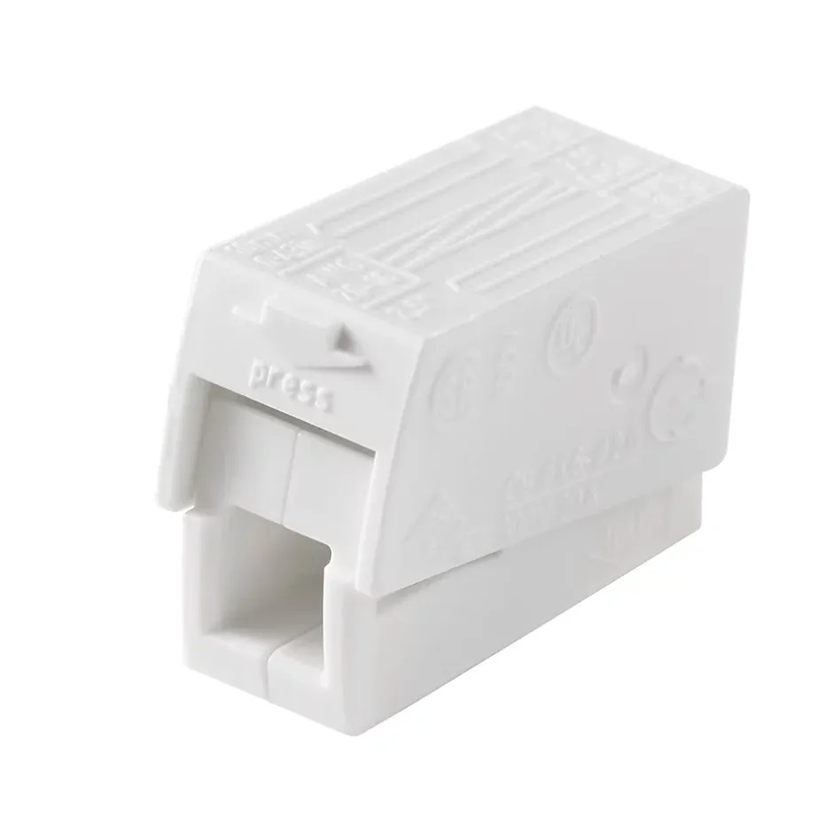 10 connecteurs d'éclairage à levier 3 entrées (série 224) 0,5 - 2,5 mm²-Wago New