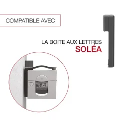 Console murale à visser Soléa Gris anthracite mat sablé REN 0206MS^Renz Hot