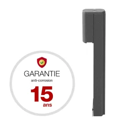 Console murale à visser Soléa Gris anthracite mat sablé REN 0206MS^Renz Hot