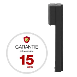 Console murale à visser Soléa Noir Sablé RAL 2100 MS-Renz Sale