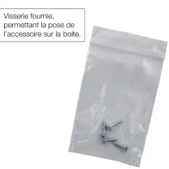 Console murale à visser Soléa Blanc mat 9010M^Renz Discount