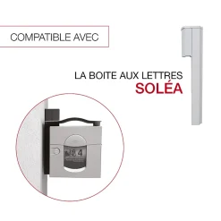 Console murale à visser Soléa Blanc mat 9010M^Renz Discount