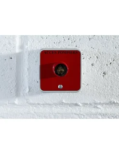 Contacteur à clé pompier en applique triangle 14mm --Thirard Online