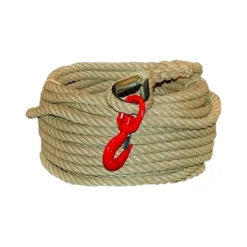 Corde à poulie avec crochet 30 m polypropylène-Sodimat