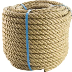 Corde beige polypropylène 50m, Diamètre18mm-Corderies Tournonaises Best