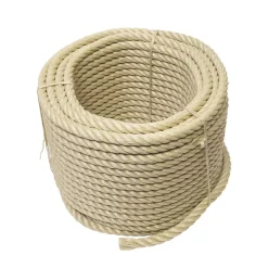 Corde beige polypropylène 50m, Diamètre18mm-Corderies Tournonaises Best
