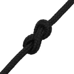 Corde de bateau Noir complet 10 mm 50 m Polypropylène-Vidaxl Online