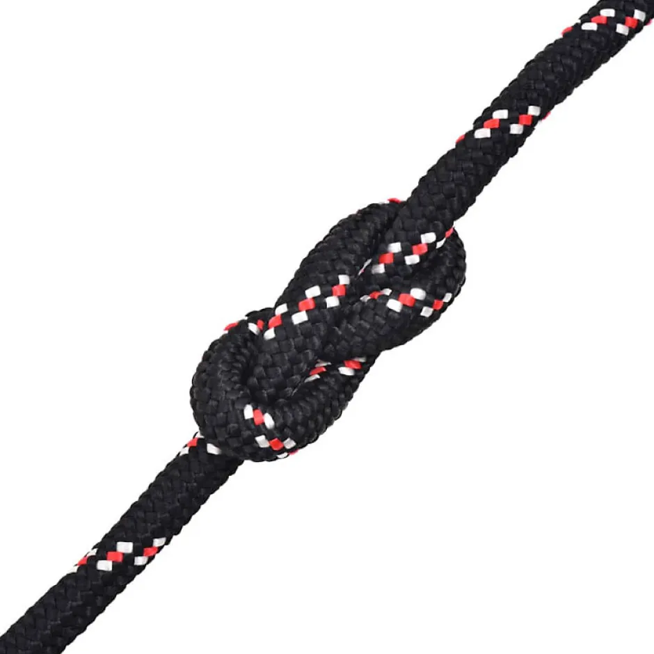 Corde de bateau Polypropylène 18 mm 50 m Noir^Vidaxl Online