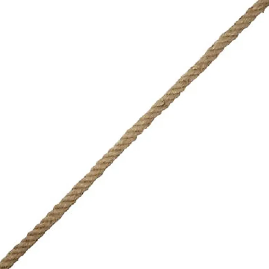 Corde torsadée en chanvre ø 24 mm, vendue au mètre^Diall Online