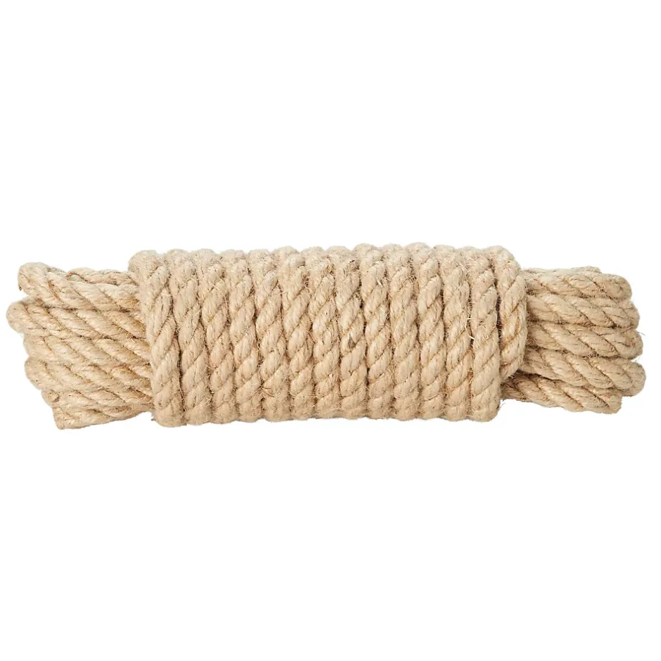Corde torsadée en jute ø14 mm, 10 m^Diall Sale