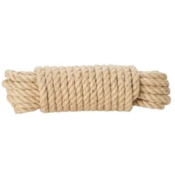 Corde torsadée en jute ø8 mm, 10 m-Diall Online