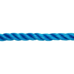 Corde torsadée en polypropylène bleue ø12 mm, 7.5 m-Diall Best