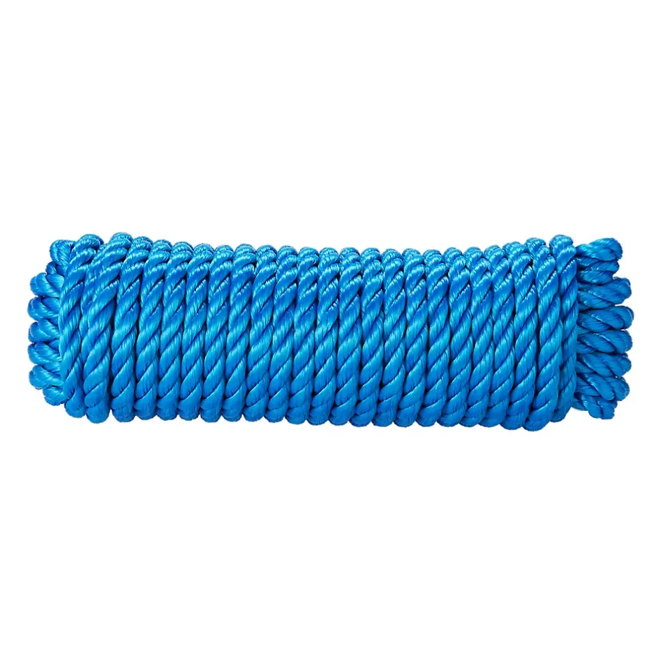 Corde torsadée en polypropylène bleue ø12 mm, 20 m-Diall Sale