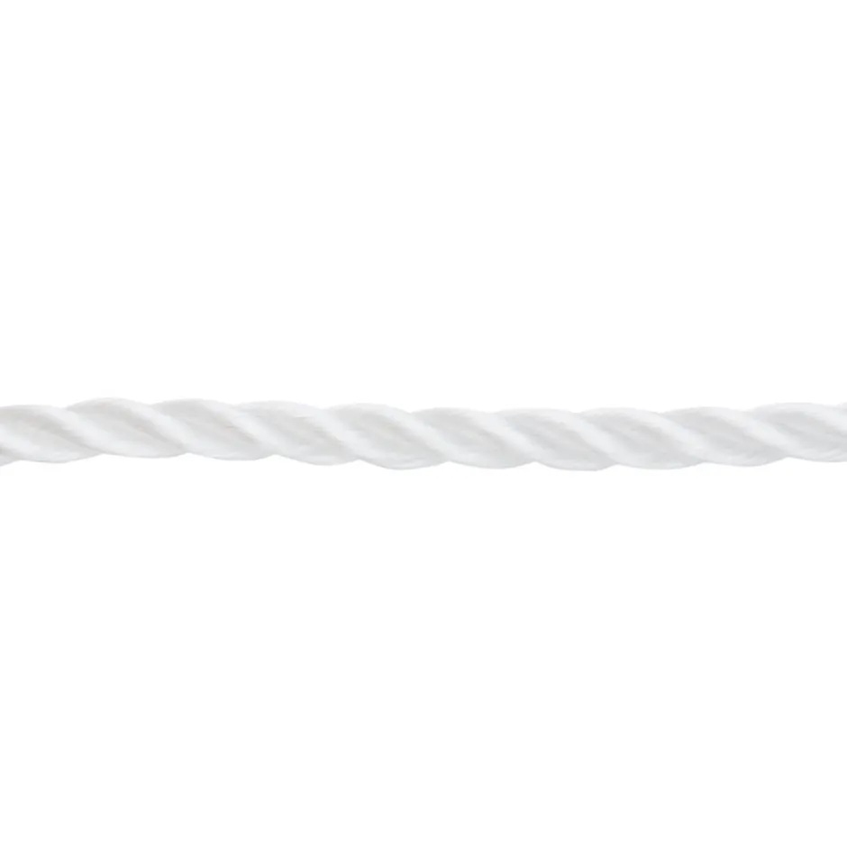 Corde torsadée en polypropylène blanche ø6 mm, 15 m-Diall Outlet