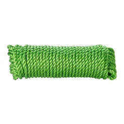 Corde torsadée en polypropylène verte ø10 mm, 15 m^Diall Best