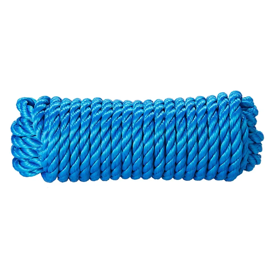Corde torsadée en polypropylène bleue ø12 mm, 15 m^Diall Online