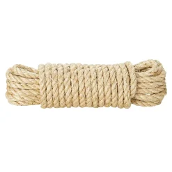 Corde torsadée en sisal ø12 mm, 10 m-Diall Online