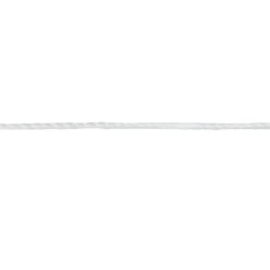 Corde tressée en nylon blanc ø1.5 mm, 50 m-Diall