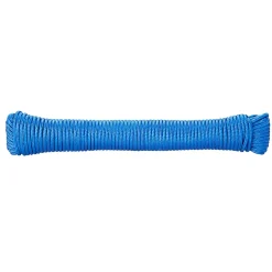Corde tressée en polypropylène bleue ø2.8 mm, 20 m^Diall Clearance