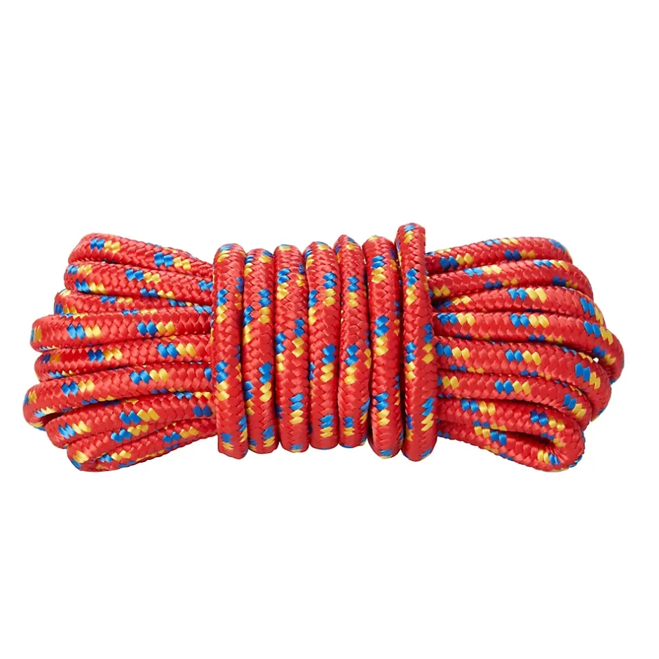 Corde tressée rouge ø9 mm, 7.5 m-Diall Online