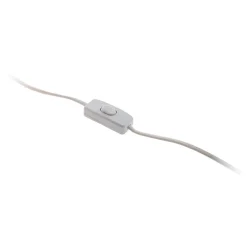 Cordon + interrupteur luminaire 1,5m - Blanc --Zenitech Online