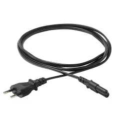 Cordon câble radio 2 m 575W noir^Diall