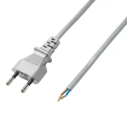 Cordon de lampe avec interrupteur métal 2m-Diall Online