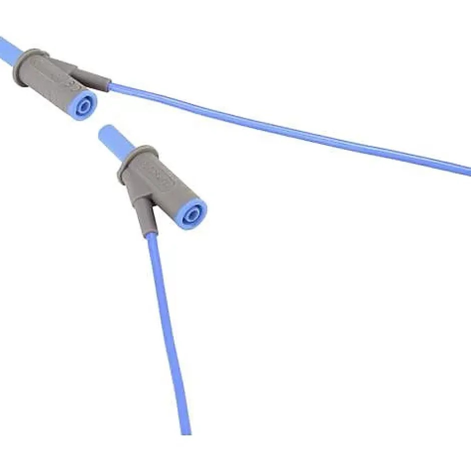 Cordon de mesure de sécurité 4 mm banane mâle - 1000 V, 10 A, accessoire de mesure électricien, garantie 3 ans.-Voltcraft Sale