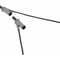 Cordon de mesure de sécurité 4 mm banane mâle - 1000 V, 10 A, accessoire de mesure électricien, garantie 3 ans.-Voltcraft Outlet