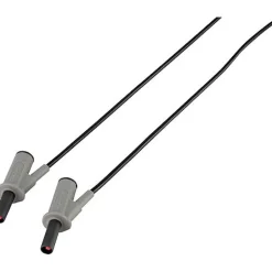 Cordon de mesure de sécurité 4 mm banane mâle - 1000 V, 10 A, accessoire de mesure électricien, garantie 3 ans.-Voltcraft Outlet