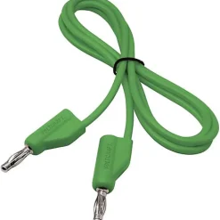 Cordon de mesure ultra-flexible 4 mm banane mâle - 10 A, accessoire de mesure pour électricien, garantie 3 ans.^Voltcraft