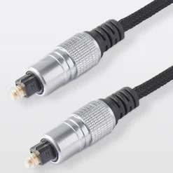 Cordon optique Mâle / Mâle Or , 1.5 m-Blyss Clearance