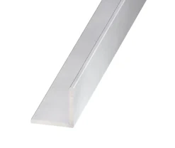 Cornière aluminium anodisé argent 20 x 20 mm, 1 m^ Outlet