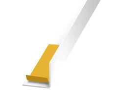 Cornière aluminium blanc auto-adhésive 25 x 25 mm, 1.30 m-CQFD Clearance