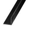 Cornière aluminium brossé noir 15 x 15 mm, 2,5 m- Sale