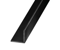 Cornière aluminium brossé noir 10 x 10 mm, 2,5 m- Sale