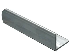 Cornière égale aluminium brut 10 x 10 mm, 2 m^