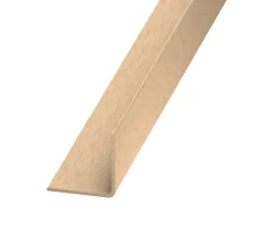 Cornière égale PVC hêtre 20 x 20 mm, 2 m-CQFD Best