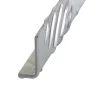Cornière inégale damier aluminium brut 30 x 50 mm, 2 m^