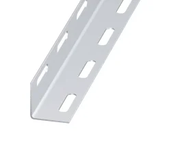 Cornière perforée acier galvanisé 27 x 27 mm, 2 m-CQFD Discount