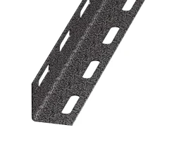 Cornière perforée acier laqué 38 x 38 mm, 2 m^CQFD Clearance
