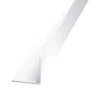 Cornière PVC blanc 30 x 30 mm, 1,3 m-CQFD Discount