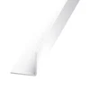 Cornière PVC blanc 10 x 10 mm, 2,5 m-CQFD