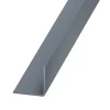 Cornière PVC gris titane 20 x 20 mm, 2 m- New
