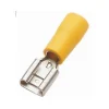 Cosse électrique femelle plate isolée 9,8 mm jaune (Lot de 20)-Lem Select Best