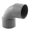 Coude pvc femelle femelle gris 87° ø40 mm^Fitt Best