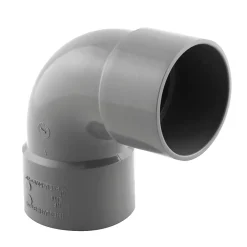Coude pvc femelle femelle 87° ø50 mm-Fitt