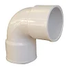 Coude pvc femelle femelle blanc 87° ø40 mm^Fitt Best